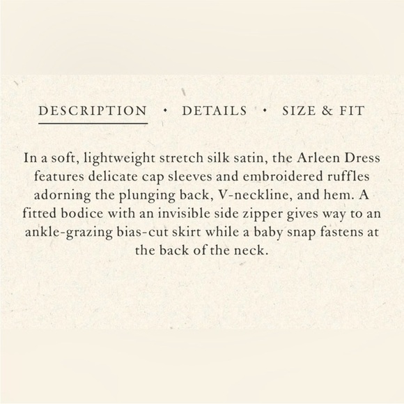 Doen silk dress - Picture 9 of 10